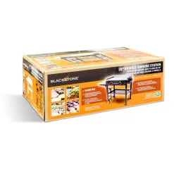 Blackstone 1517 28 in. 2-Burner Griddle Cooking Station in Black