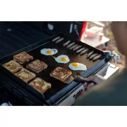 Camp Chef FTG400 Versatop 16 2-Burner Propane Gas Grill in Black with Griddle
