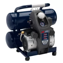 Campbell Hausfeld DC040500 4.6 Gal. Twinstack Electric Quiet Compressor