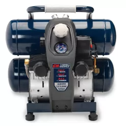 Campbell Hausfeld DC040500 4.6 Gal. Twinstack Electric Quiet Compressor