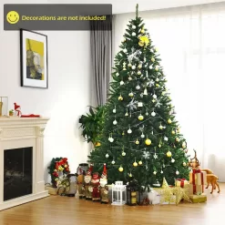 Costway CM22066 9 ft. Unlit Douglas Full Fir Hinged Artificial Christmas Tree with 3594-Tips