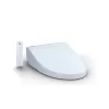 TOTO SW3084#01 C5 Washlet Electric Heated Bidet Toilet Seat for Elongated Toilet in Cotton White