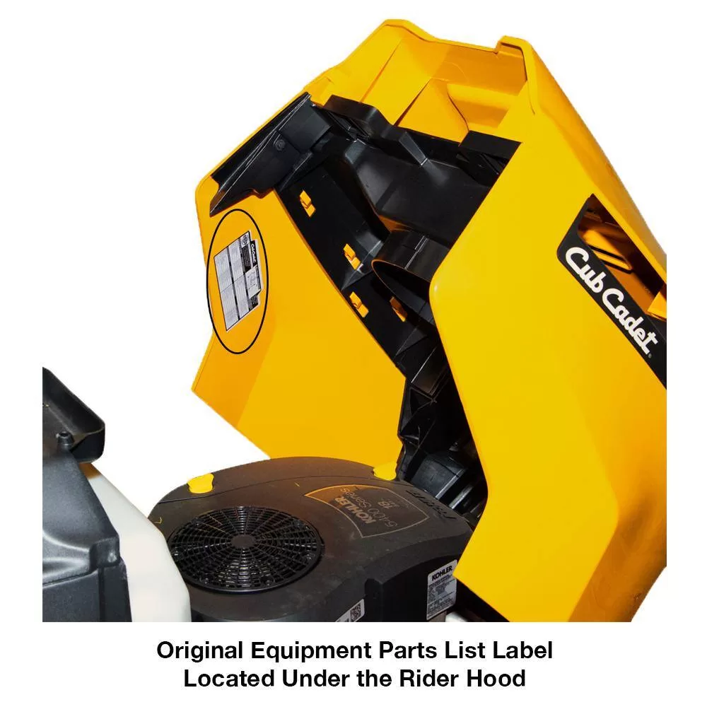 Cub Cadet 19B30018100 Original Equipment 50 in. and 54 in. Triple Bagger for XT1 and XT2 Series Riding Lawn Mowers (2015 and After)