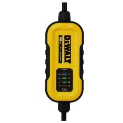 DEWALT DXPAEV016 25 ft. cord, 16 Amp, 120-Volt/240-Volt AC 3.84 Kw, Weatherproof Level 2, Heavy-Duty Portable Electric Vehicle Charger