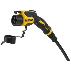 DEWALT DXPAEV016 25 ft. cord, 16 Amp, 120-Volt/240-Volt AC 3.84 Kw, Weatherproof Level 2, Heavy-Duty Portable Electric Vehicle Charger
