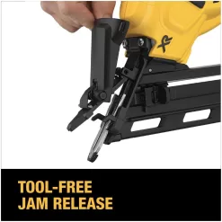DEWALT DCN650B 20V MAX XR Lithium-Ion Cordless 15-Gauge Angled Finish Nailer (Tool Only)