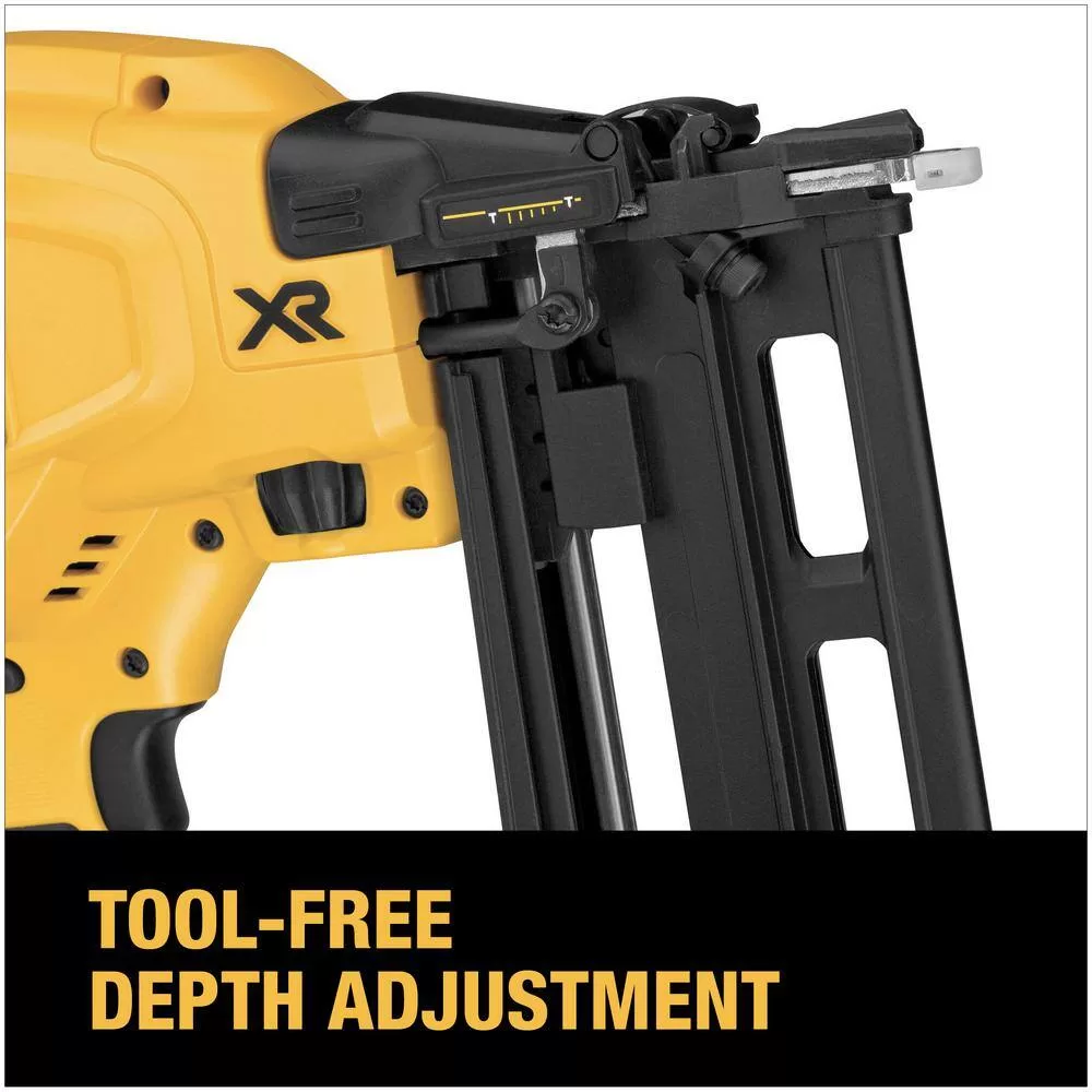 DEWALT DCN662B 20V MAX XR 16-Gauge Lithium-Ion Cordless Finish Nailer (Tool Only)