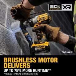 DEWALT DCD996B 20V MAX XR Cordless Brushless 3-Speed 1/2 in. Hammer Drill (Tool Only)