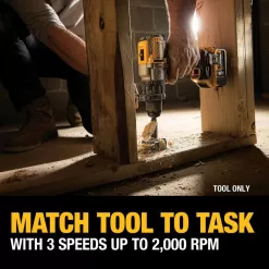 DEWALT DCD996B 20V MAX XR Cordless Brushless 3-Speed 1/2 in. Hammer Drill (Tool Only)