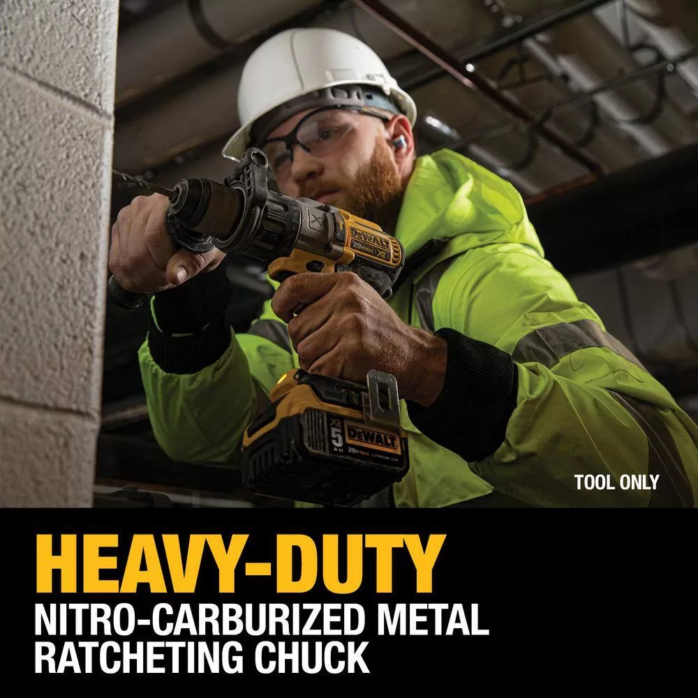 DEWALT DCD996B 20V MAX XR Cordless Brushless 3-Speed 1/2 in. Hammer Drill (Tool Only)