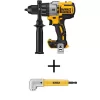 DEWALT DCD996BWRA60 20V MAX XR Cordless Brushless 3-Speed 1/2 in. Hammer Drill (Tool Only) and MAXFIT Right Angle Magnetic Attachment