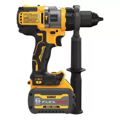 DEWALT DCD999T1 20V MAX Cordless Brushless 1/2 in. Hammer Drill/Driver with FLEXVOLT ADVANTAGE and (1) FLEXVOLT 6.0Ah Battery