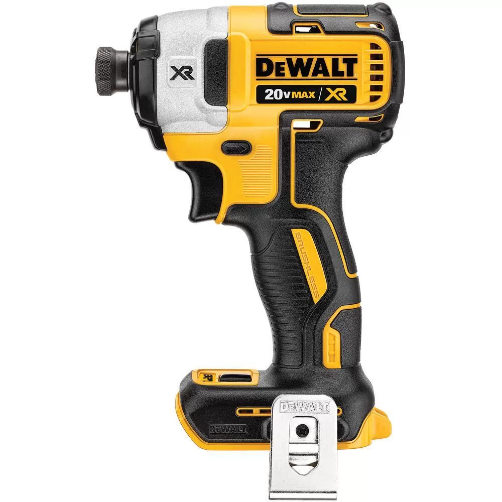 DEWALT DCF887BWDCB205 20V MAX XR Cordless Brushless 3-Speed 1/4 in. Impact Driver with 20V MAX XR Premium 5.0Ah Battery
