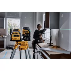 DEWALT DCLE34020GB 20V Max Cordless Green Cross-Line Laser Level (Tool Only)