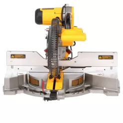 DEWALT DWS780 15 Amp Corded 12 in. Double Bevel Sliding Compound Miter Saw with XPS technology, Blade Wrench and Material Clamp