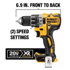 DEWALT DCD791P1 20V MAX XR Cordless Brushless 1/2 in. Drill/Driver with (1) 20V 5.0Ah Battery, Charger and Bag