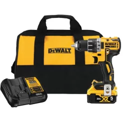 DEWALT DCD791P1W996 20V MAX XR Cordless Brushless 1/2 in. Drill/Driver Kit and 20V 1/2 in. Brushless Hammer Drill