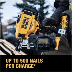DEWALT DCN45RNB 20V MAX 15-Degree Cordless Roofing Nailer (Tool Only)