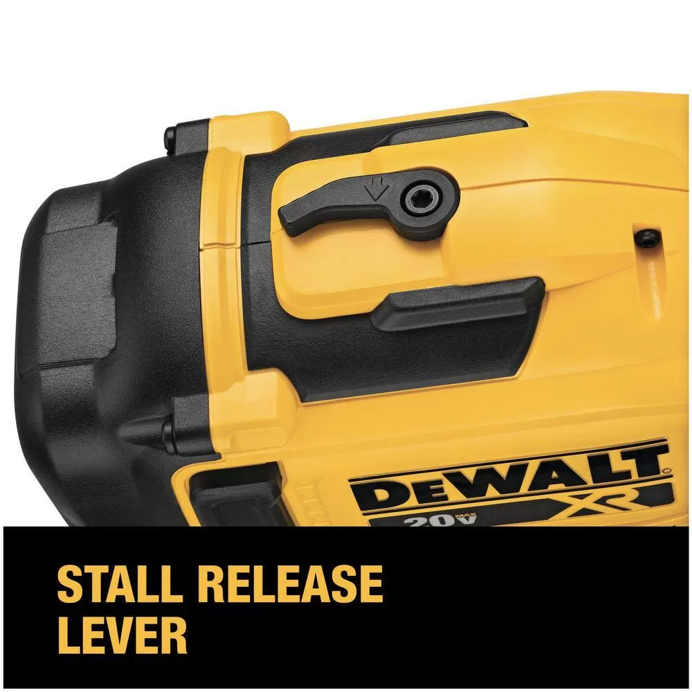 DEWALT DCN45RNB 20V MAX 15-Degree Cordless Roofing Nailer (Tool Only)