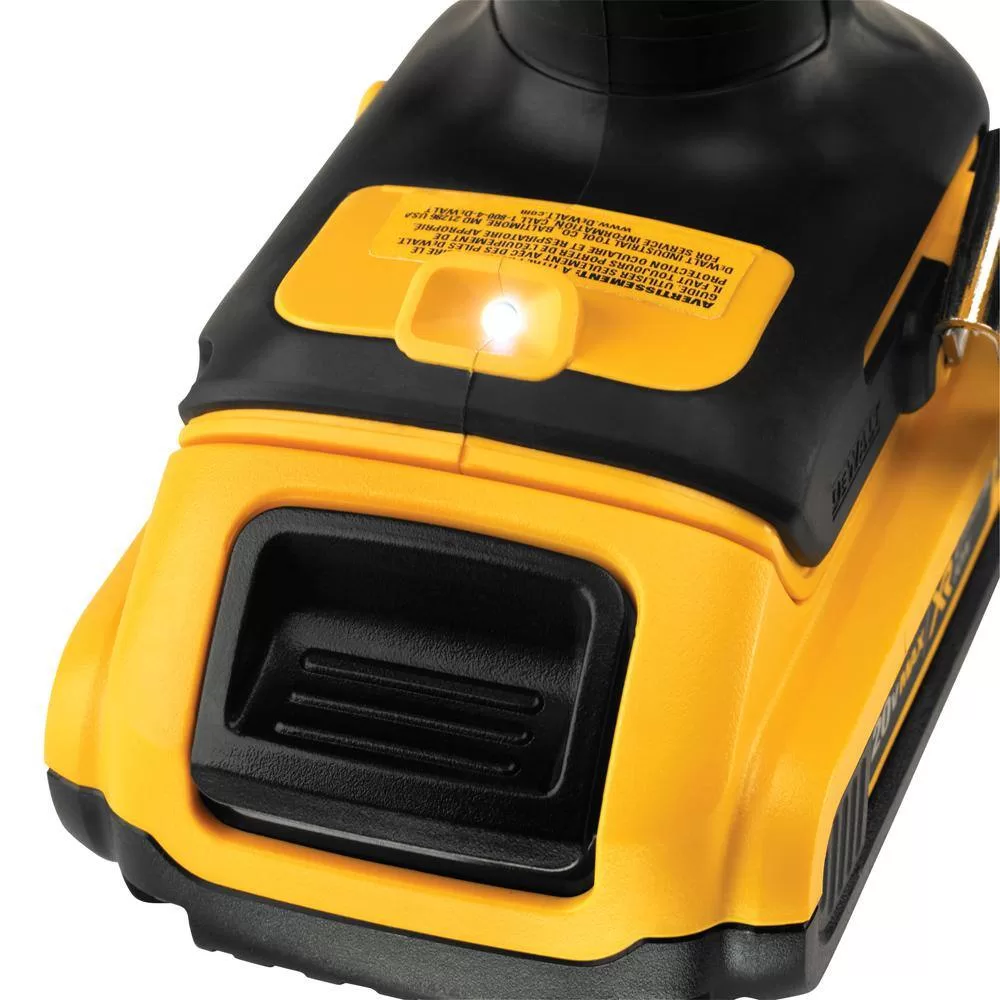 DEWALT DCF620Bw4b 20V MAX XR Cordless Brushless Drywall Screw Gun and (1) 20V MAX XR Premium Lithium-Ion 4.0Ah Battery