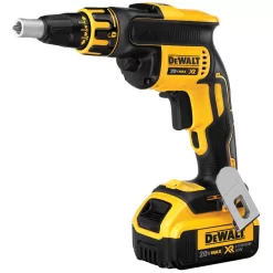 DEWALT DCF620Bw4b 20V MAX XR Cordless Brushless Drywall Screw Gun and (1) 20V MAX XR Premium Lithium-Ion 4.0Ah Battery