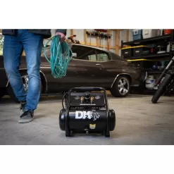 DK2 AC02G 2 Gal. 125 PSI Portable Silent Electric Air Compressor