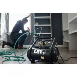 DK2 AC02G 2 Gal. 125 PSI Portable Silent Electric Air Compressor