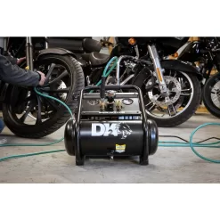 DK2 AC02G 2 Gal. 125 PSI Portable Silent Electric Air Compressor
