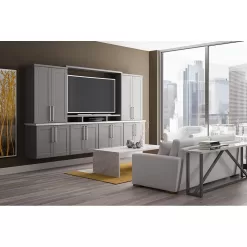 Hampton Bay KAREP-DV 24 in. W x 84 in. H Refrigerator End Panel in Dove Gray