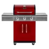 Dyna-Glo DGG424RNP-D 3-Burner Propane Gas Grill in Red