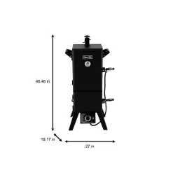 Dyna-Glo DGY784BDP Vertical Double Door Propane Gas Smoker