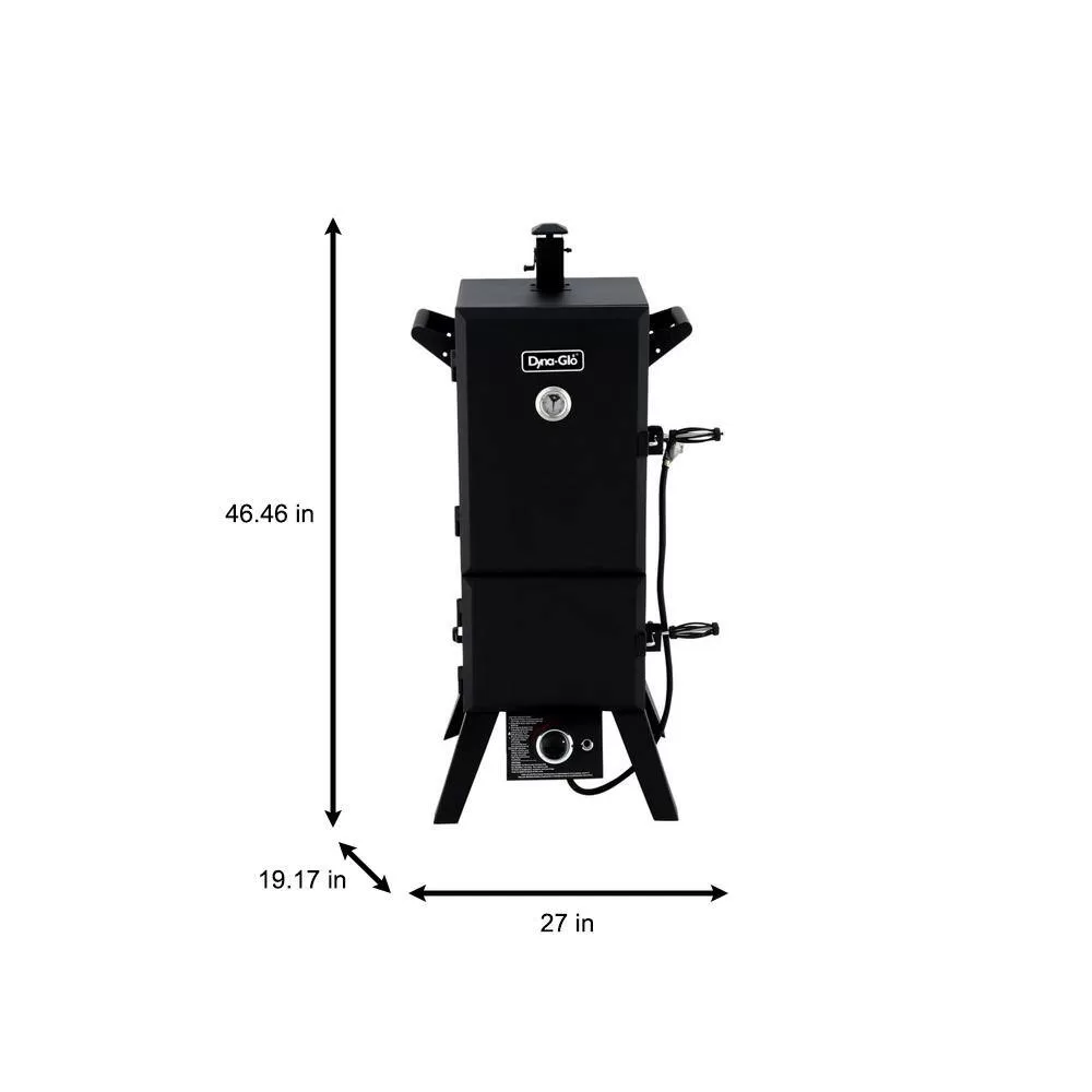 Dyna-Glo DGY784BDP Vertical Double Door Propane Gas Smoker