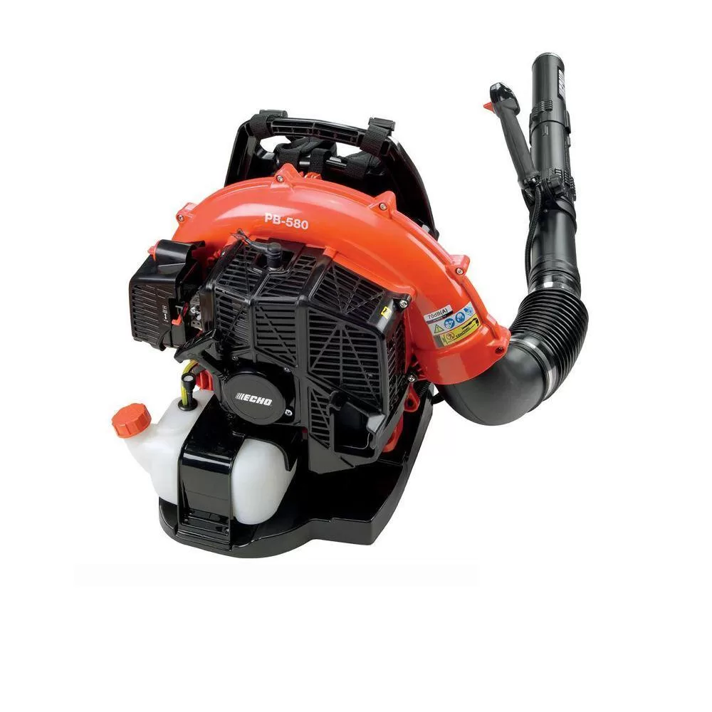 ECHO PB-580T 216 MPH 517 CFM 58.2cc Gas 2-Stroke Backpack Leaf Blower with Tube Throttle