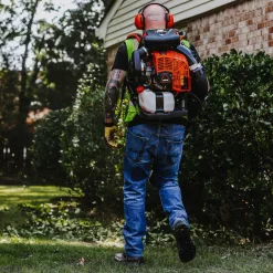 ECHO PB-9010T 220 MPH 1110 CFM 79.9 cc Gas 2-Stroke X Series Backpack Blower with Tube-Mounted Throttle