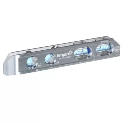 Empire E105.24-Em71.8-E2994 24 in. Digital Box Level with Case and 8 in. Magnetic Torpedo Level and Rafter Square in True Blue