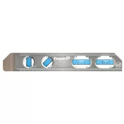 Empire E105.24-Em71.8-E2994 24 in. Digital Box Level with Case and 8 in. Magnetic Torpedo Level and Rafter Square in True Blue