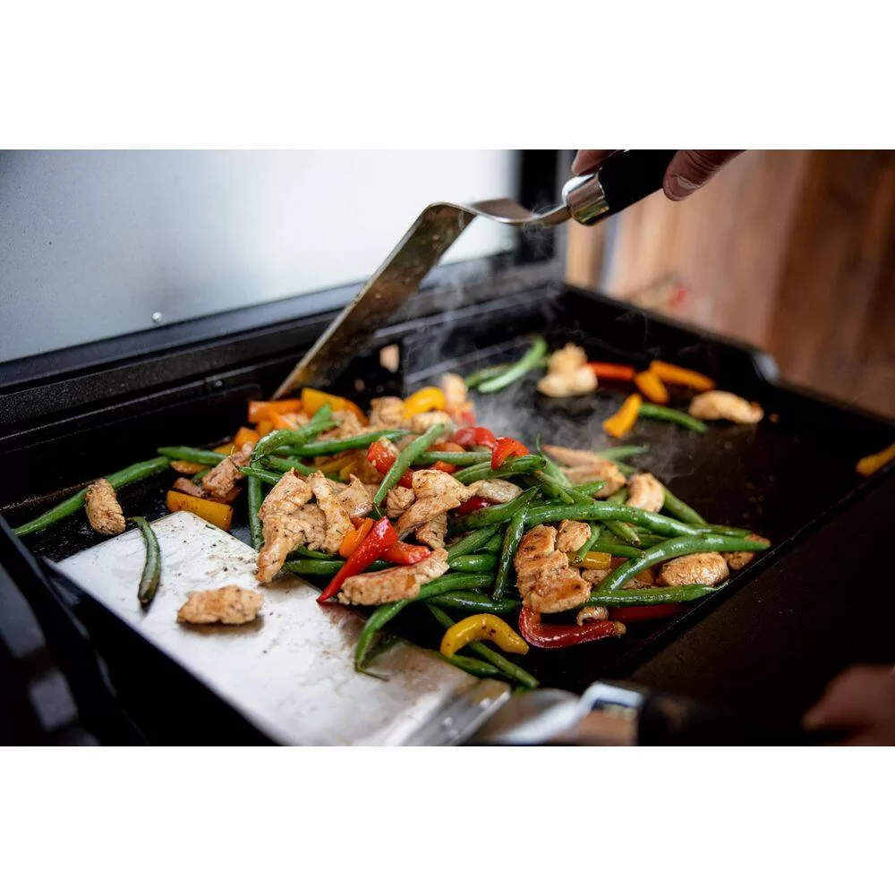 HALO HZ-1007-ANA Elite1B 1-Burner Outdoor Propane Countertop Griddle in Black
