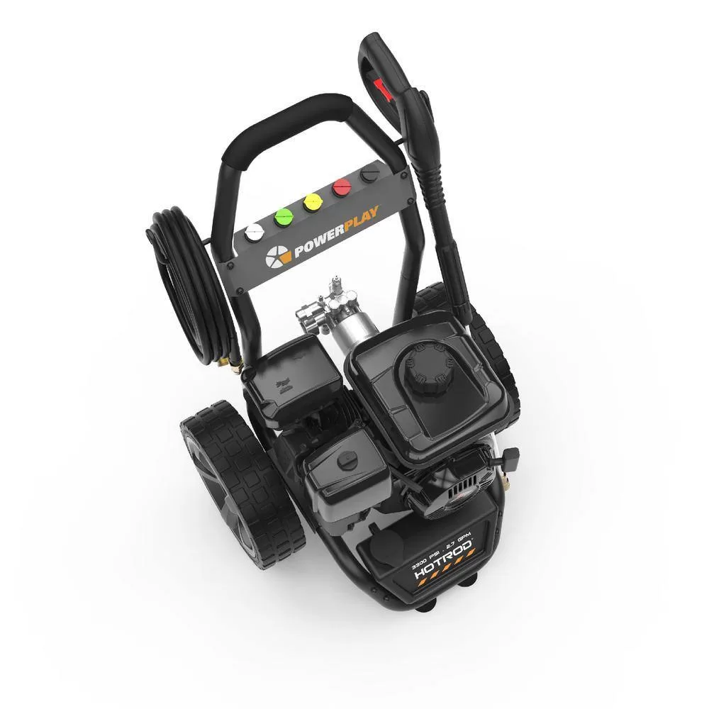 Powerplay HR233HB27ARNLQC Hotrod 3300 PSI, 2.7 GPM Gas Powered Cold Water Pressure Washer
