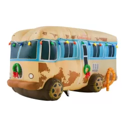 Gemmy 118708 4 ft. National Lampoon Xmas Vacay RV Holiday Inflatable