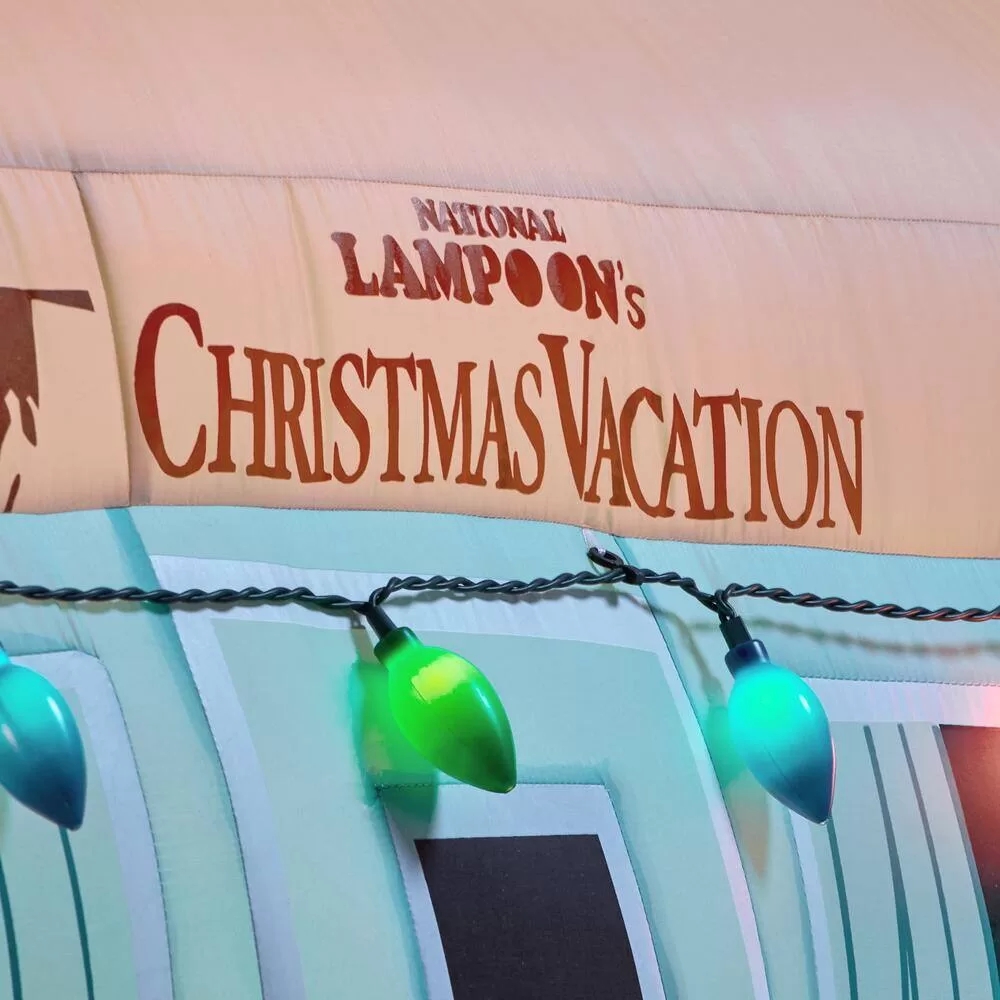 Gemmy 118708 4 ft. National Lampoon Xmas Vacay RV Holiday Inflatable