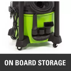 Greenworks VU0B01 PRO 9 Gal. 60-Volt AC/DC Wet Dry Vac (Tool-Only)