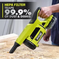 RYOBI PBLHV701B ONE+ HP 18V Brushless Cordless Jobsite Hand Vacuum (Tool Only)