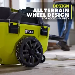 RYOBI PCL735K ONE+ 18V Cordless 6 Gal. Wet Dry Vacuum Kit with 4.0 Ah Battery and 18V Charger
