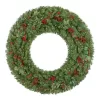 Home Accents Holiday 22PG80057 60 in. New Winslow Fir Pre-Lit LED Wreath
