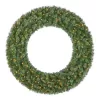 Home Accents Holiday 23PG80020 60 in. Pre-Lit LED Wesley Pine Artificial Christmas Wreath