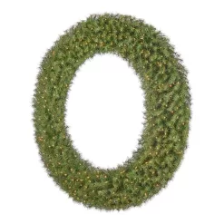 Home Accents Holiday NF-60WLO 60 in Prelit Norwood Fir Wreath