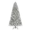 Home Accents Holiday 22GU75002 7.5 ft. Alta Flocked Christmas Tree