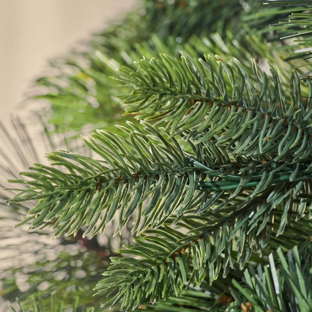 Home Accents Holiday 23PG90123 9 ft. Pre-Lit LED Westwood Fir Artificial Christmas Tree