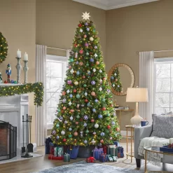 Home Accents Holiday 23PG90123 9 ft. Pre-Lit LED Westwood Fir Artificial Christmas Tree