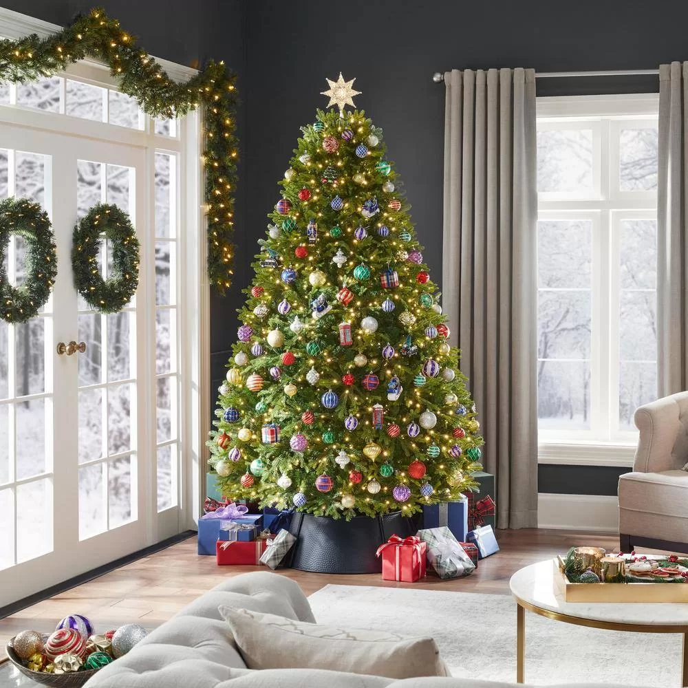 Home Decorators Collection 21HD10002 7.5 ft. Pre-Lit LED Eastcastle Balsam Fir Artificial Christmas Tree